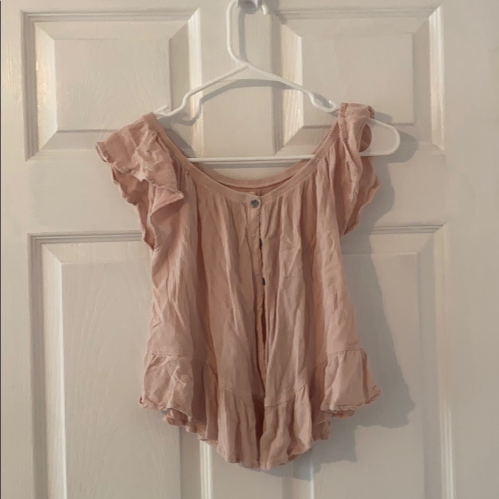 Pink blouse
